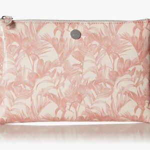 Lodis Leather Cleo Palm Flat Pouch, NWOT